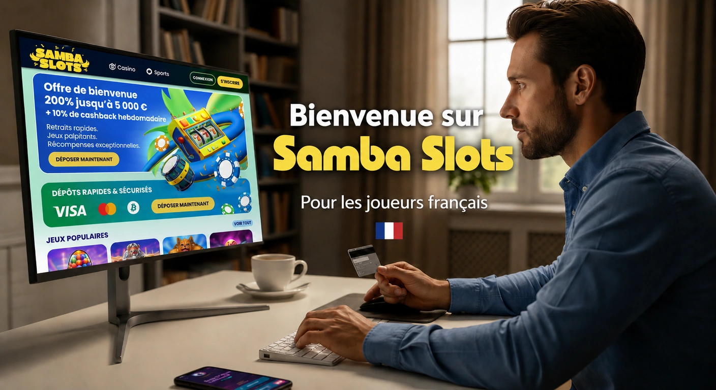 Samba Slots inscription