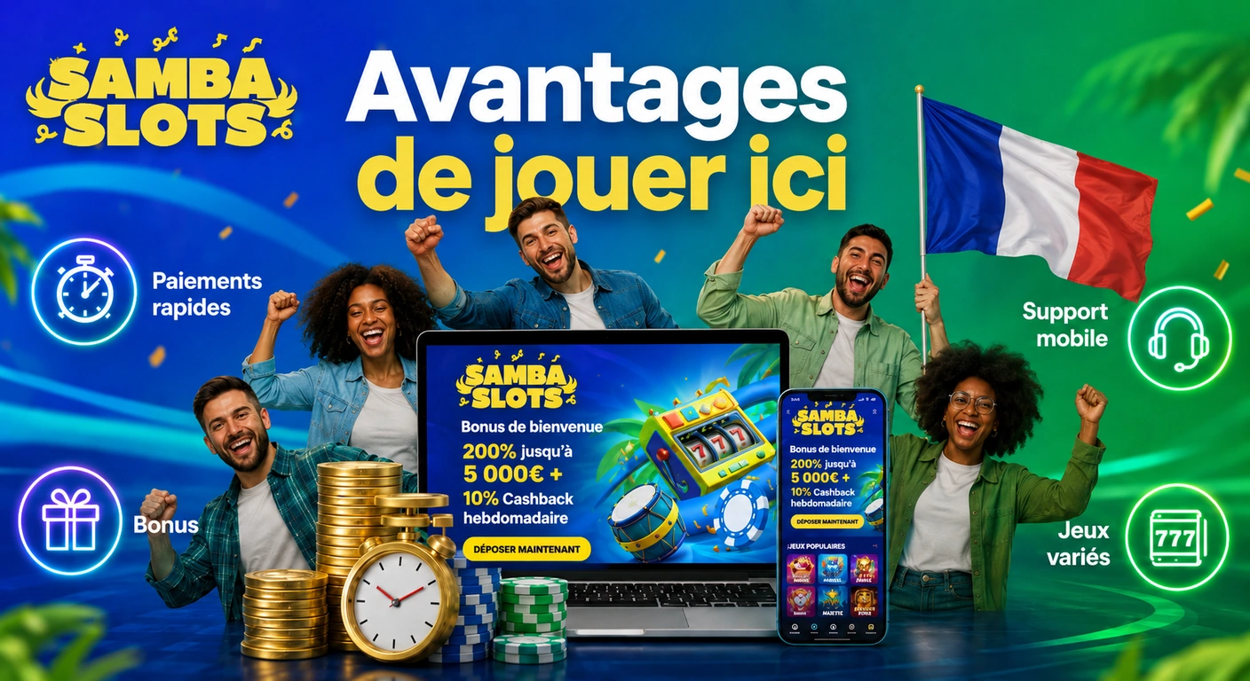 Samba Slots avantages