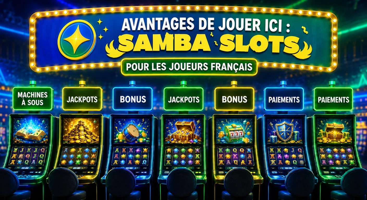 Samba Slots éditeurs jeux