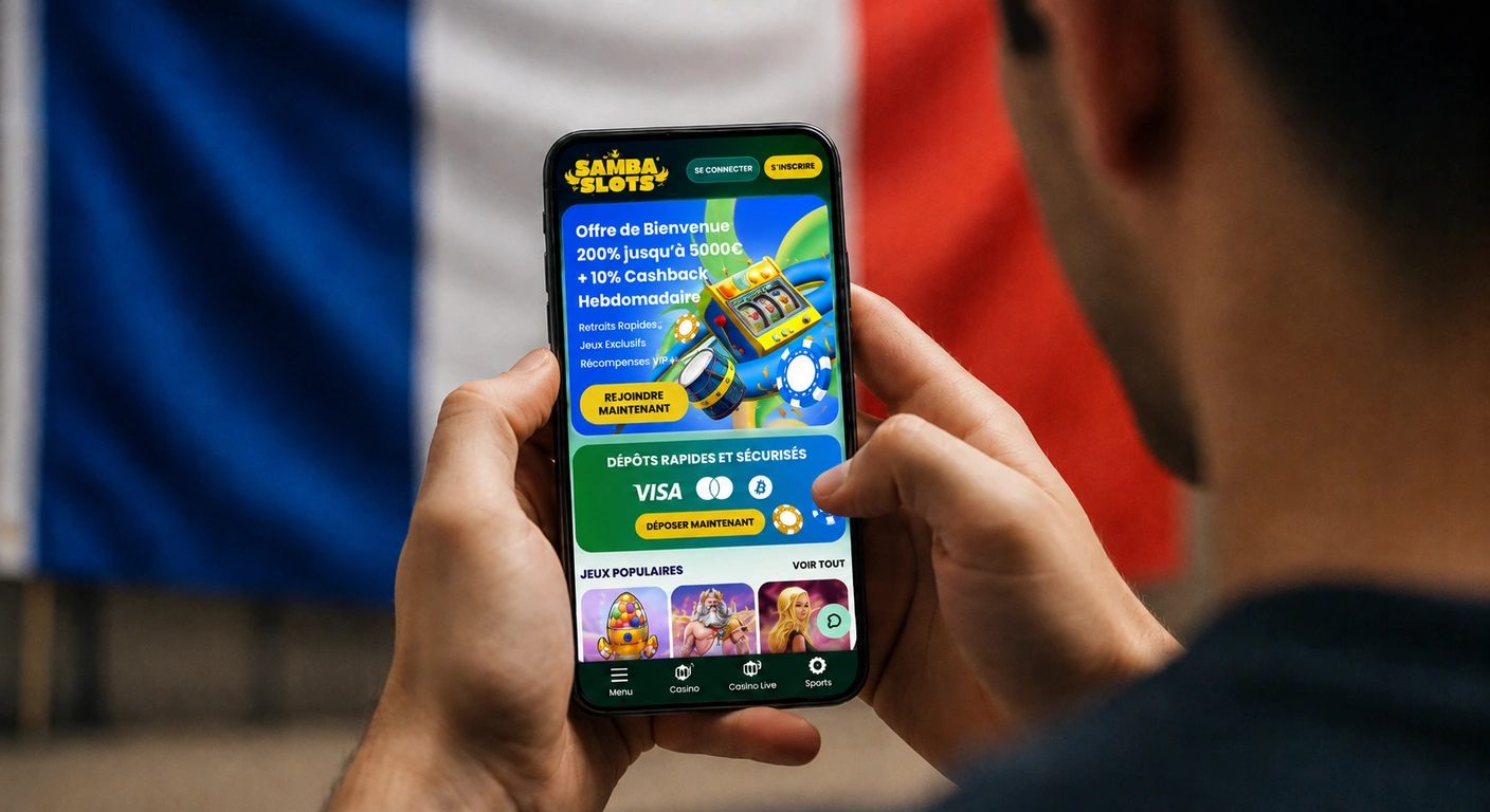 Samba Slots mobile application
